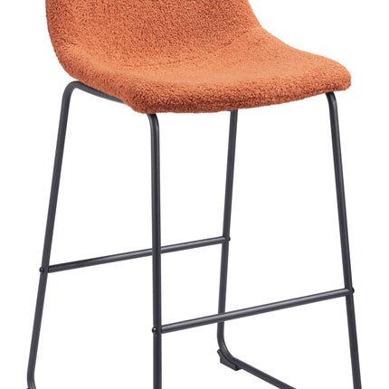 Smart Barstool (Set of 2) Burnt Orange Barstools [TriadCommerceInc] Default Title  