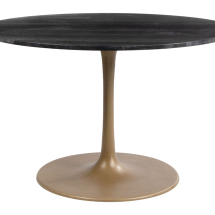 Taj Dining Table Black & Gold Tables [TriadCommerceInc] Default Title  