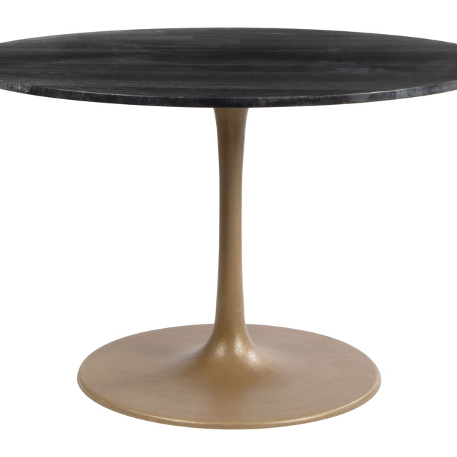 Taj Dining Table Black & Gold Tables TriadCommerceInc Default Title  