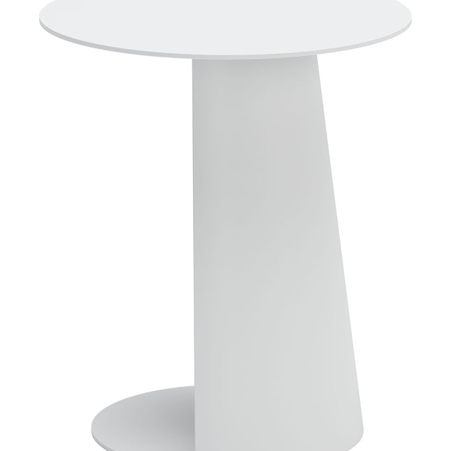 Sunny Isles Side Table White Tables TriadCommerceInc   