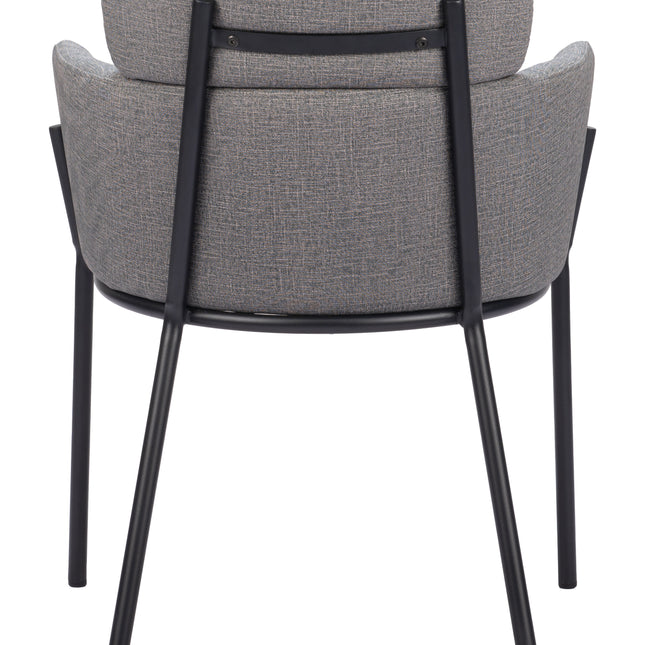 Bremor Dining Chair (Set of 2) Slate Gray Chairs TriadCommerceInc   