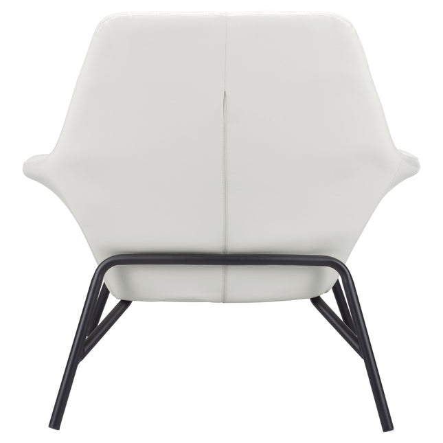 Javier Accent Chair White Chairs TriadCommerceInc   