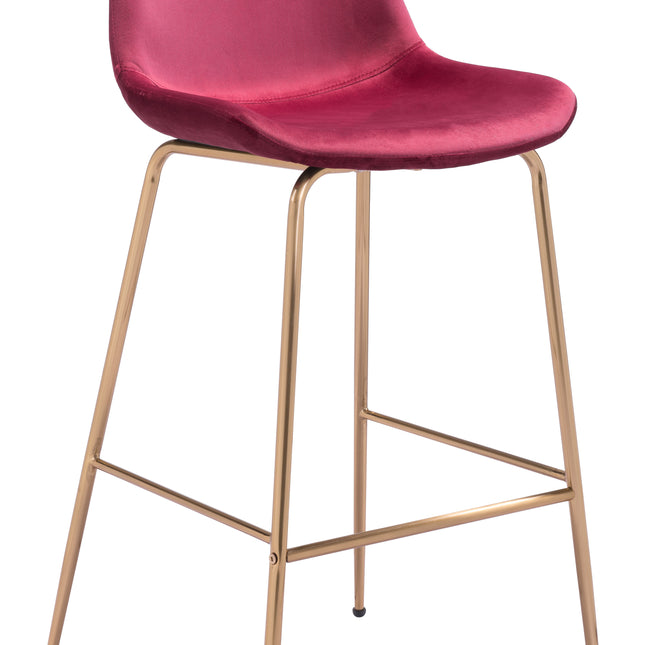 Tony Barstool Red & Gold Barstools TriadCommerceInc Default Title  