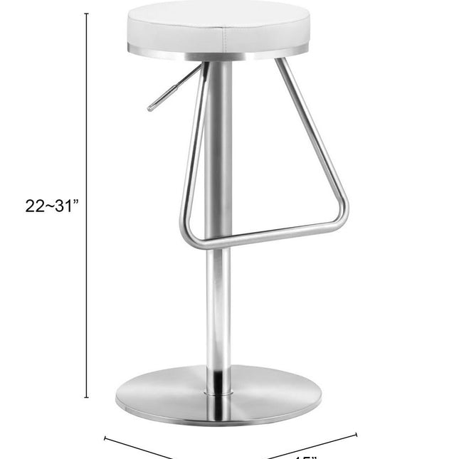 Soda Barstool White Barstools TriadCommerceInc   