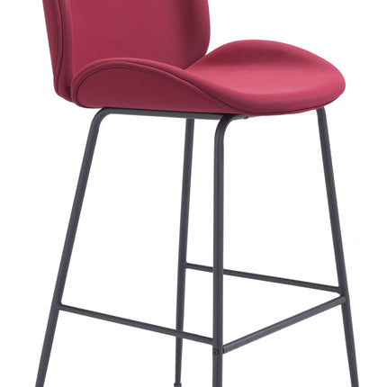 Miles Barstool Red Barstools [TriadCommerceInc] Default Title  