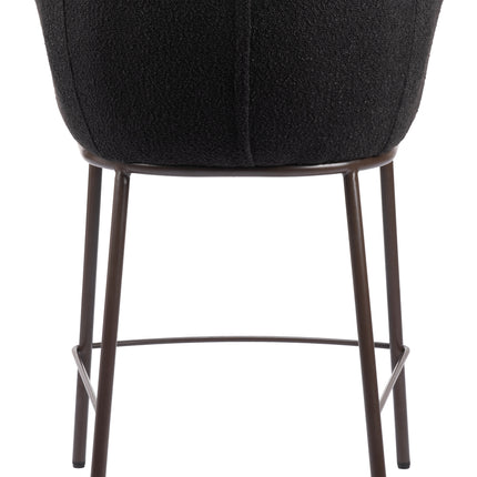 Essen Counter Stool Black & Bronze Counter Stools TriadCommerceInc   