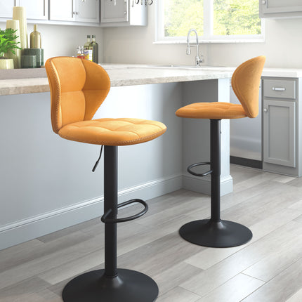 Salem Barstool Yellow Barstools TriadCommerceInc   