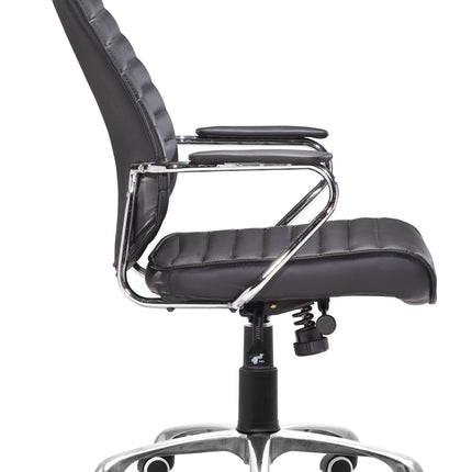 Enterprise Low Back Office Chair Black Chairs TriadCommerceInc   