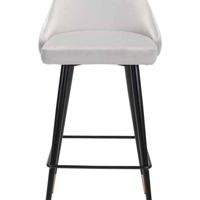 Piccolo Barstool Gray Barstools TriadCommerceInc   