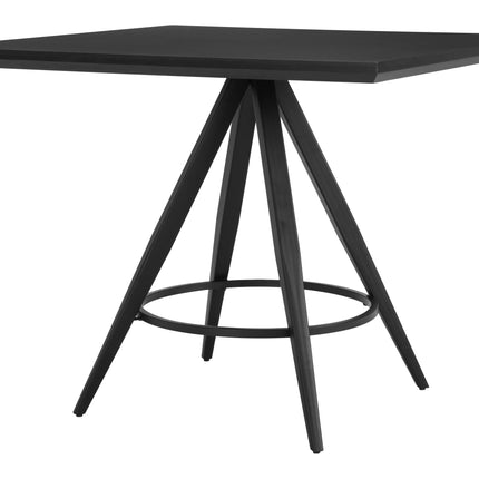 Tinos Dining Table Black Tables TriadCommerceInc   