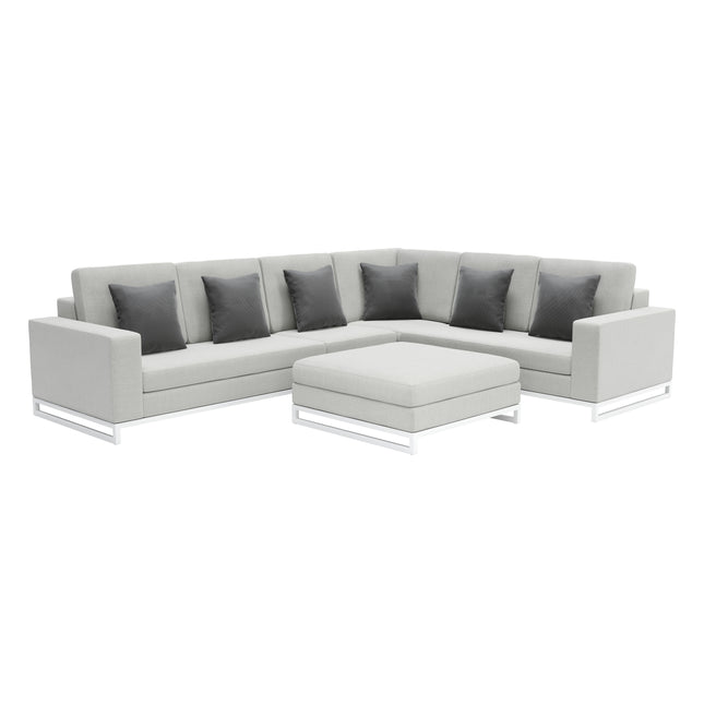 Corona del Mar Modular Sectional Set Gray Seating [TriadCommerceInc]   