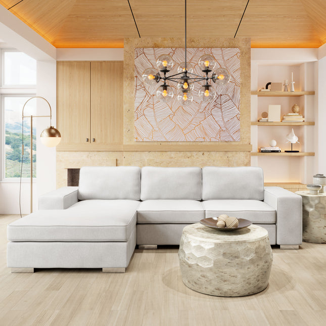 Brickell Sectional White Sofas [TriadCommerceInc]   