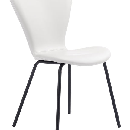 Torlo Dining Chair (Set of 2) White Chairs [TriadCommerceInc] Default Title  
