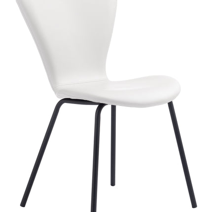 Torlo Dining Chair (Set of 2) White Chairs TriadCommerceInc Default Title  