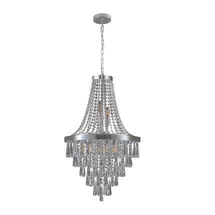 Chromium K9 Crystal Chandelier Chandeliers TriadCommerceInc   