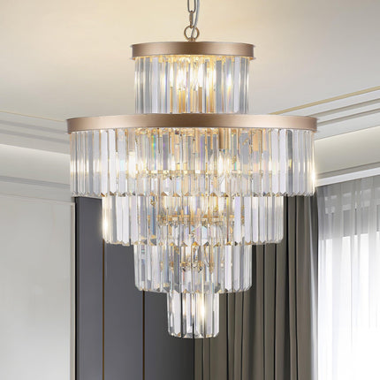 Celestia Crystal Chandelier Chandeliers TriadCommerceInc   