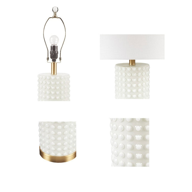 Textured Dot Table Lamp Table Lamps [TriadCommerceInc]   