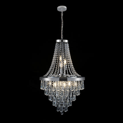 Chromium K9 Crystal Chandelier Chandeliers TriadCommerceInc   