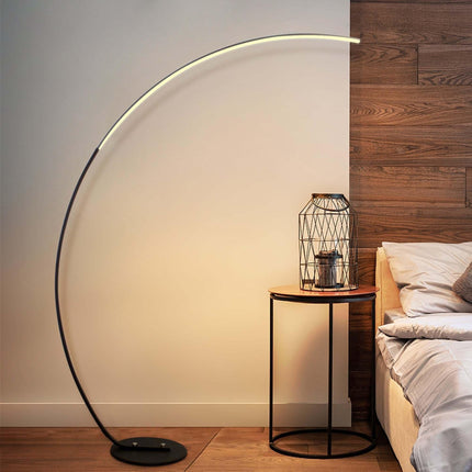 RGBW Modern Curve Floor Lamp | New Version Floor Lamps TriadCommerceInc