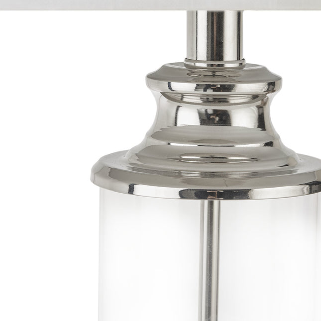 Clarity Glass Cylinder Table Lamp Table Lamps [TriadCommerceInc]   