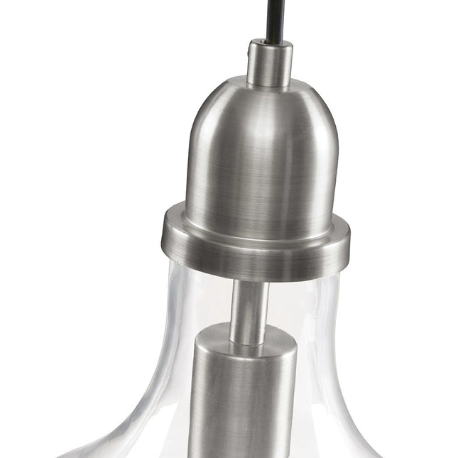 Auburn Bell Shaped Glass Pendant Pendant Lights TriadCommerceInc   