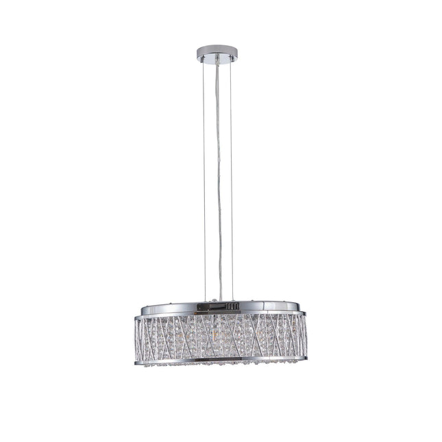 Astral Elegance Crystal Flush Mount Pendant Chandeliers TriadCommerceInc   