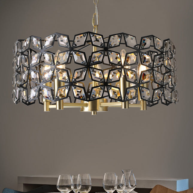 Modern Crystal Chandelier for Living-Room Round Cristal Lamp Luxury Home Decor Light Fixture Chandeliers TriadCommerceInc   