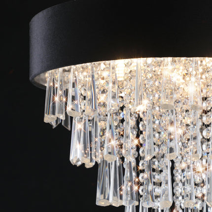 Elysian Luxe Crystal Pendant Illumination Chandeliers TriadCommerceInc   