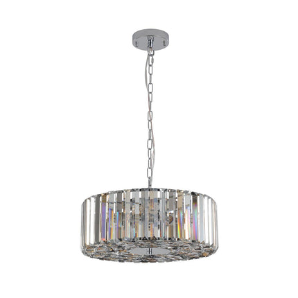 Ophelia Luxe Crystal Droplet Ceiling Light Chandeliers TriadCommerceInc   