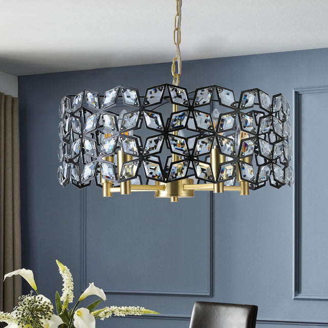 Modern Crystal Chandelier for Living-Room Round Cristal Lamp Luxury Home Decor Light Fixture Chandeliers TriadCommerceInc   