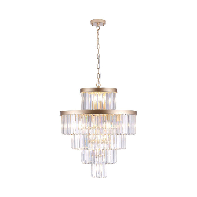 Celestia Crystal Chandelier Chandeliers TriadCommerceInc   