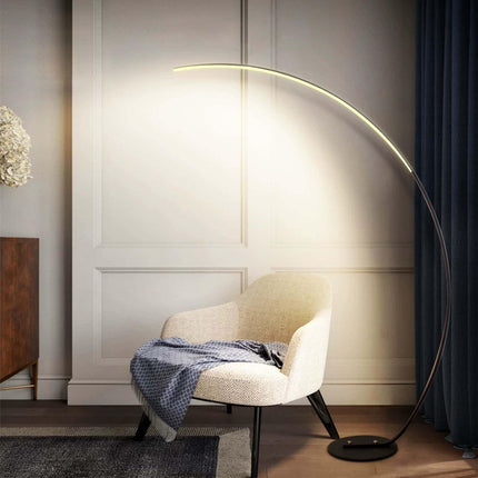 RGBW Modern Curve Floor Lamp | New Version Floor Lamps TriadCommerceInc