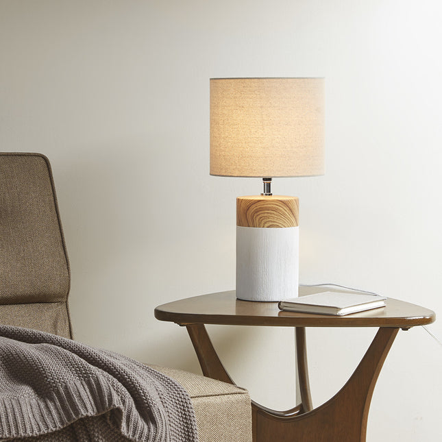 Textured Ceramic Table Lamp Table Lamps [TriadCommerceInc]   