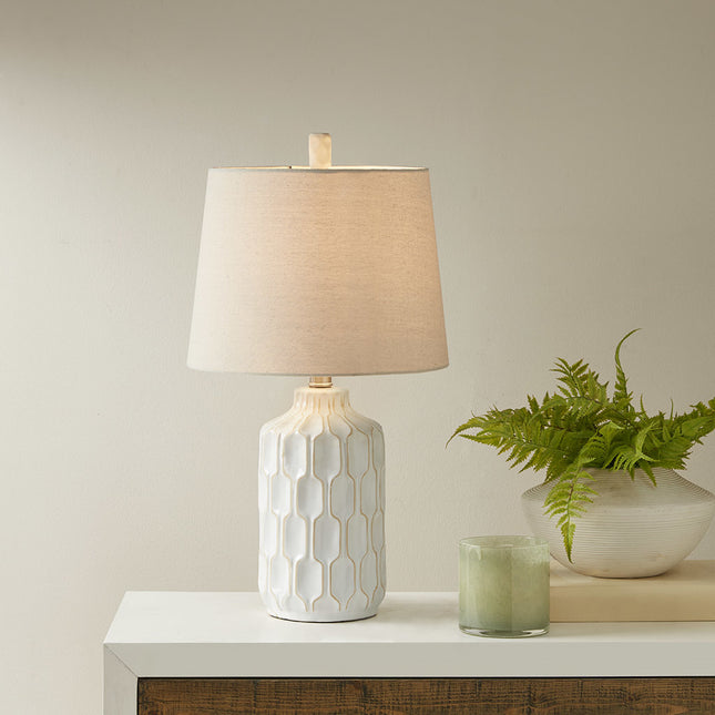 Contour Ceramic Table Lamp Table Lamps [TriadCommerceInc]   