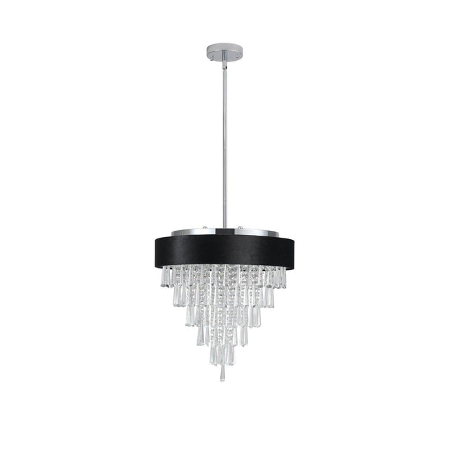 Elysian Luxe Crystal Pendant Illumination Chandeliers TriadCommerceInc   