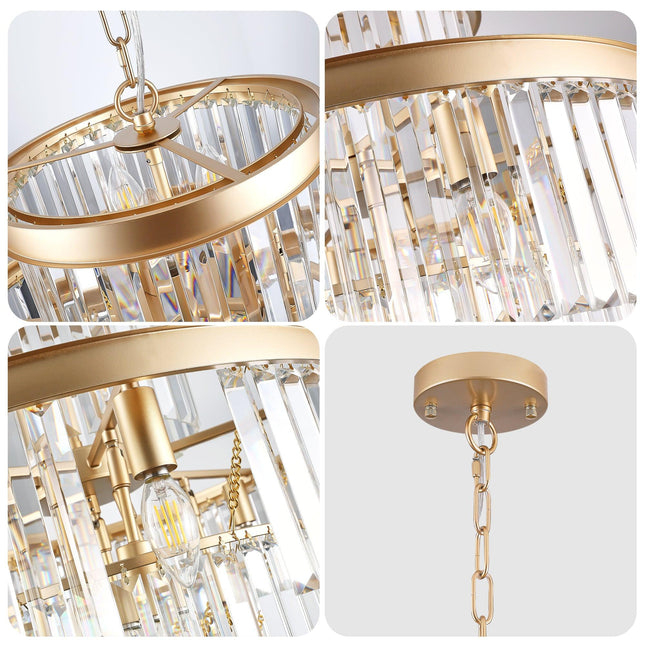 Celestia Crystal Chandelier Chandeliers TriadCommerceInc   