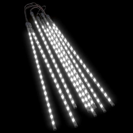 Meteor Lights 8 pcs 2 ft Cold White 288 LEDs Indoor Outdoor Lighting TriadCommerceInc   