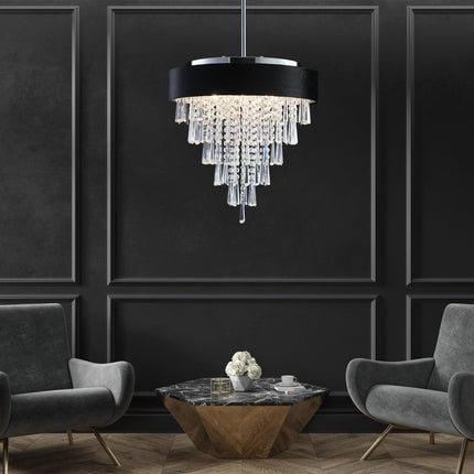 Elysian Luxe Crystal Pendant Illumination Chandeliers TriadCommerceInc as Pic  