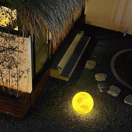 3D Moon Indoor & Outdoor Floor Lamp Floor Lamps [TriadCommerceInc]   