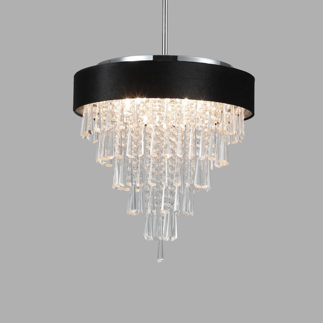 Elysian Luxe Crystal Pendant Illumination Chandeliers TriadCommerceInc   