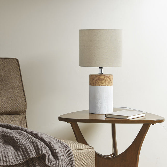 Textured Ceramic Table Lamp Table Lamps [TriadCommerceInc] as Pic  