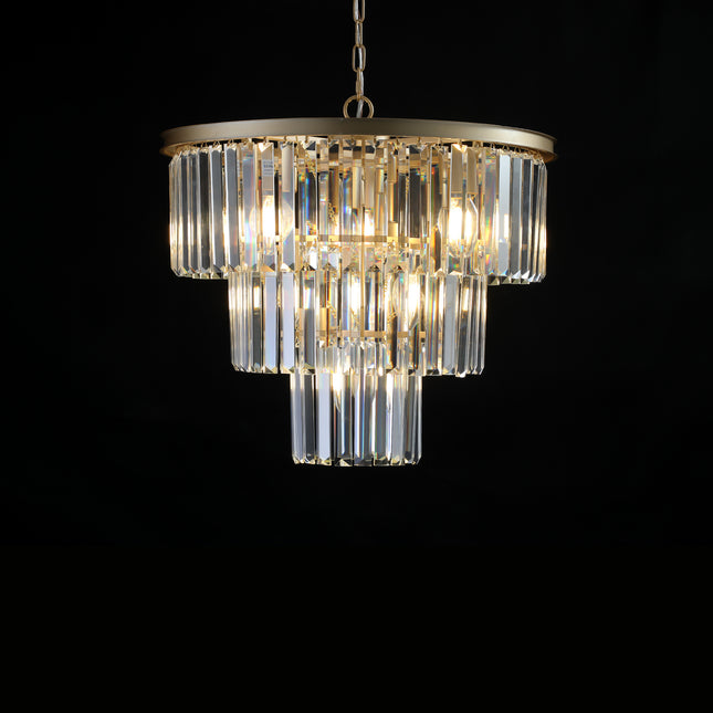 Gold K9 crystal Luxury Chandelier Chandeliers TriadCommerceInc   