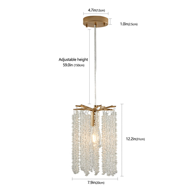 Lustre Cascade Pendant Trio Chandeliers TriadCommerceInc