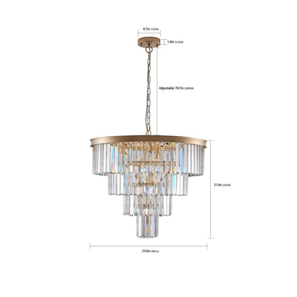 Aurelia Opulent K9 Crystal Grand Chandelier Chandeliers TriadCommerceInc   