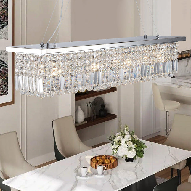 Aurora Majestic Crystal Chandelier Chandeliers TriadCommerceInc   