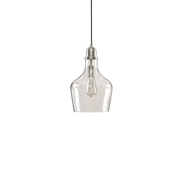 Auburn Bell Shaped Glass Pendant Pendant Lights TriadCommerceInc   