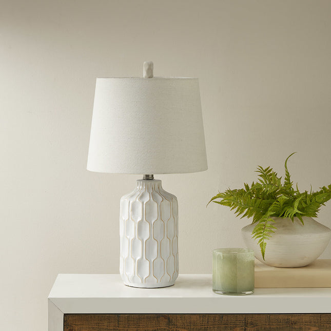 Contour Ceramic Table Lamp Table Lamps [TriadCommerceInc] as Pic  