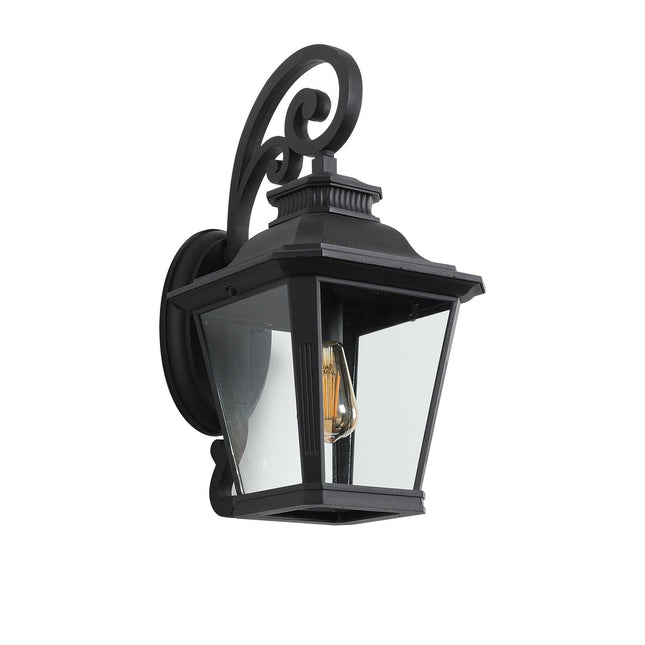 Large Outdoor Wall Sconce Light with Clear Glass outdoor wall lighting TriadCommerceInc   