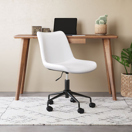 Byron Office Chair White Chairs TriadCommerceInc   