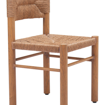 Iska Dining Chair (Set of 2) Natural Seating TriadCommerceInc Default Title  